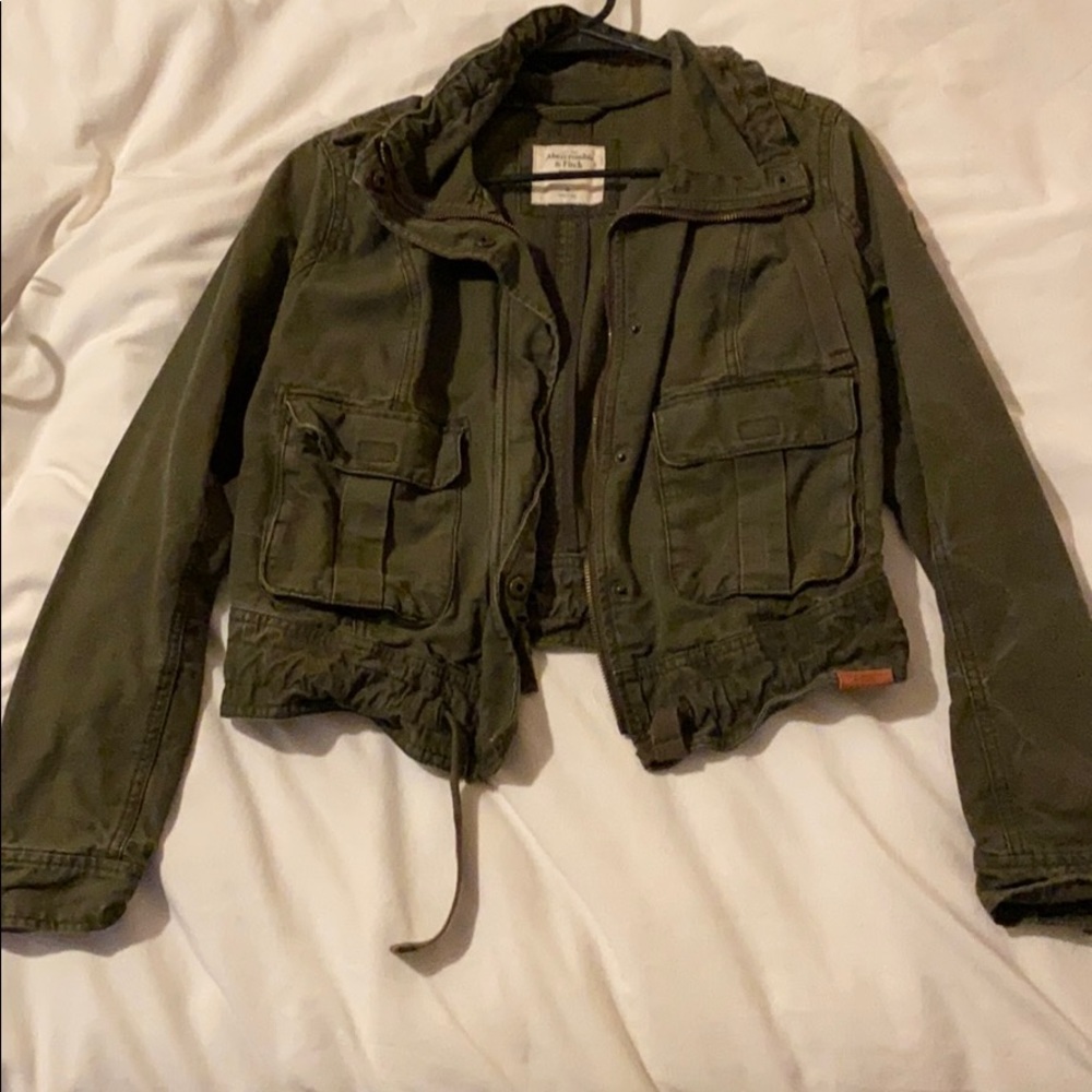 Abercrombie military style jacket